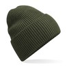 Winter hat - MOD. B384R:Olive Green, 52% polyester / 47% acrylic / 1% elastane, One Size